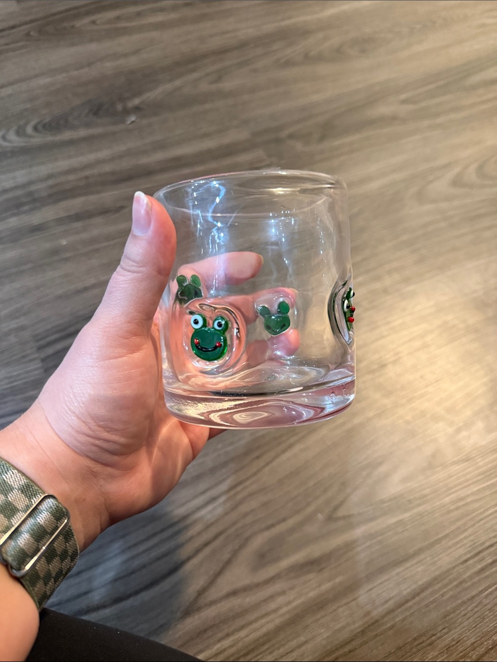 Frog Icons Glass